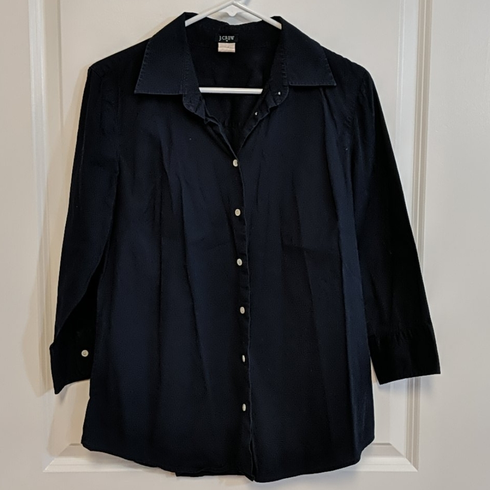 JCrew Navy button down shirt